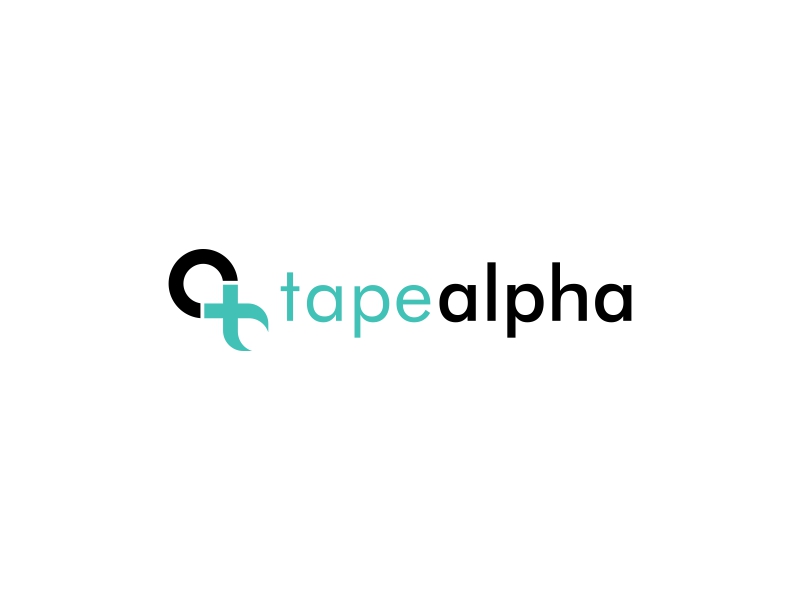 Tape Alpha logo design by KaySa