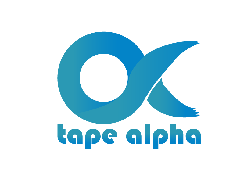 Tape Alpha logo design by gearfx