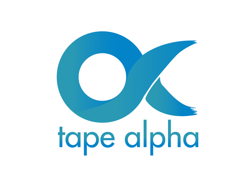 Tape Alpha logo design by gearfx