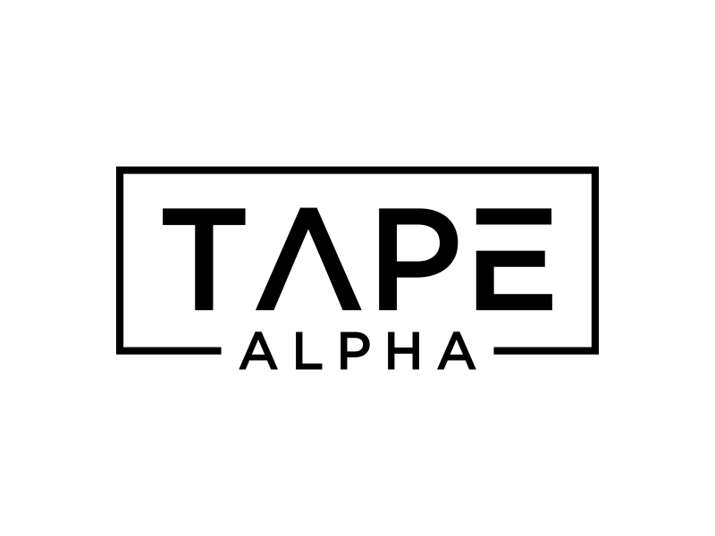 Tape Alpha logo design by mukleyRx