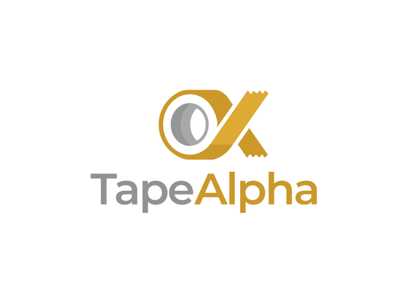 Tape Alpha logo design by sanworks