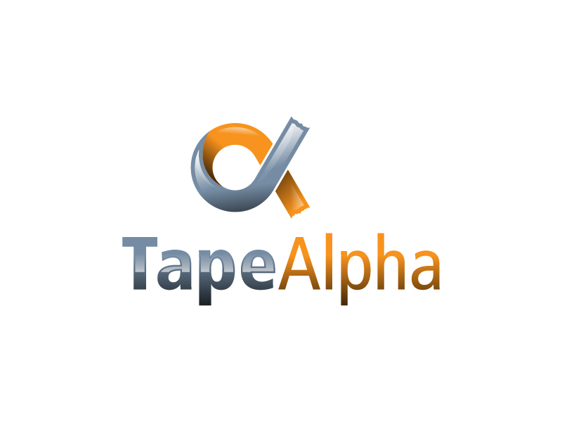 Tape Alpha logo design by josephope