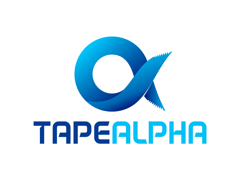 Tape Alpha logo design by Dhieko