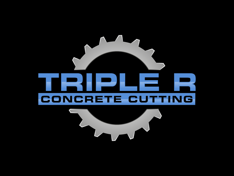 Triple R Concrete Cutting logo design by gateout