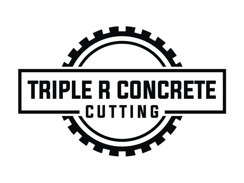 Triple R Concrete Cutting logo design by Sheilla