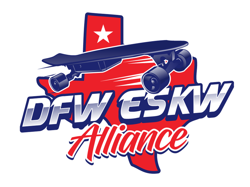 DFW ESK8 Alliance logo design by DreamLogoDesign