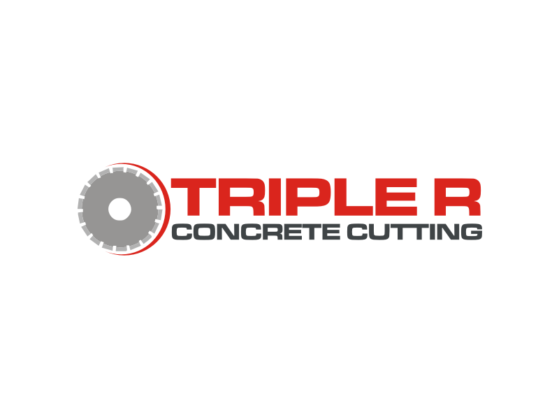 Triple R Concrete Cutting logo design by Diancox