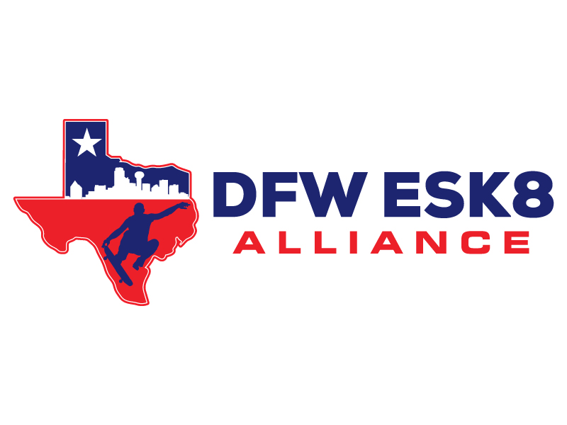 DFW ESK8 Alliance logo design by Suvendu