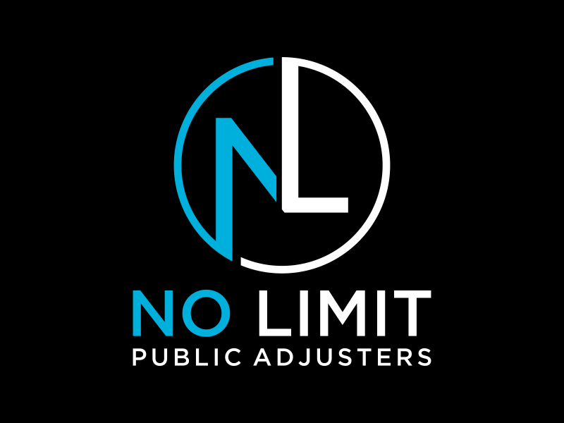 No Limit Public Adjusters logo design by mukleyRx