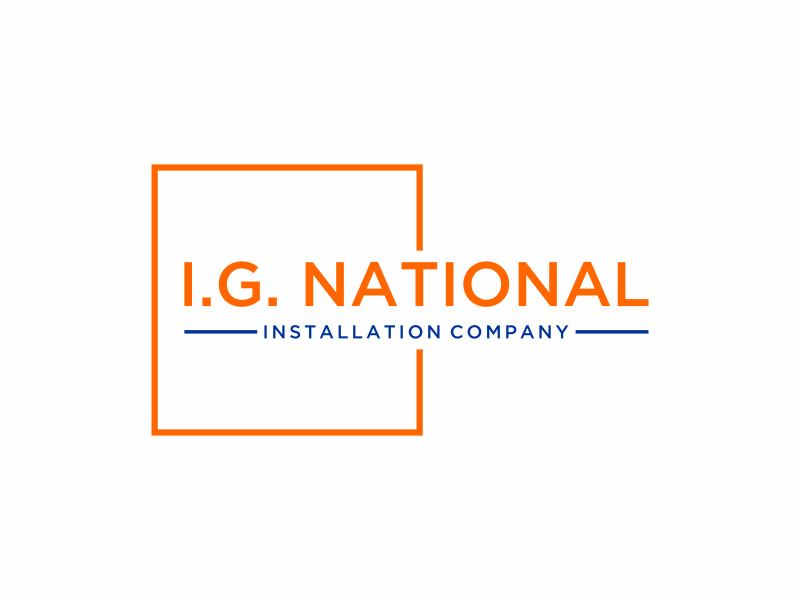 I.G. National logo design by kurnia