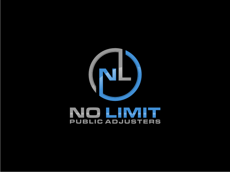 No Limit Public Adjusters logo design by alby