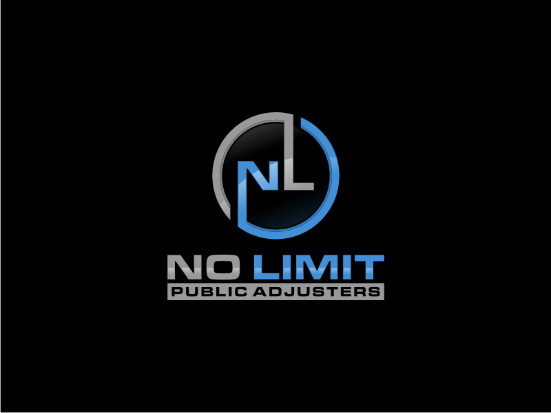 No Limit Public Adjusters logo design by alby