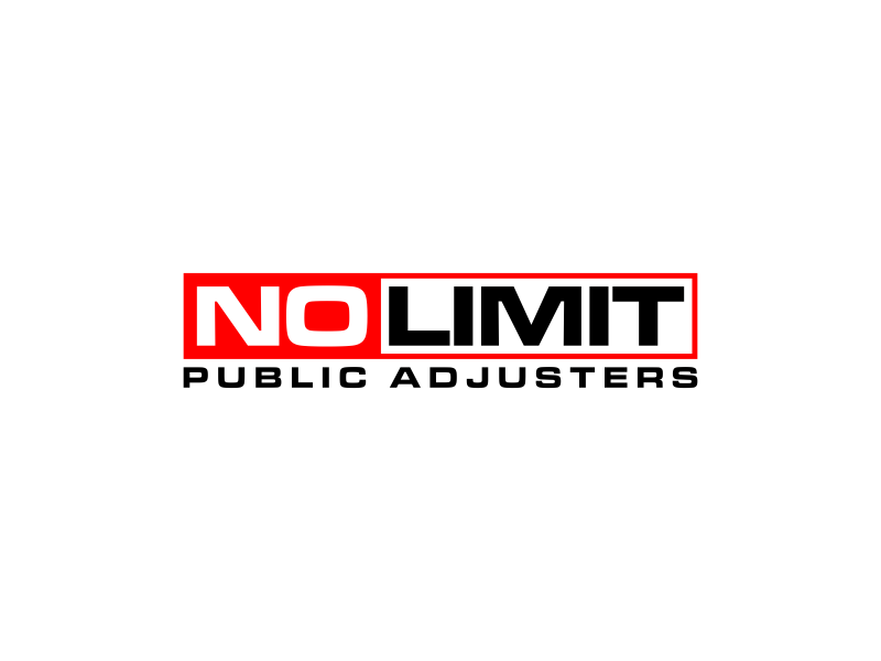 No Limit Public Adjusters logo design by RIANW