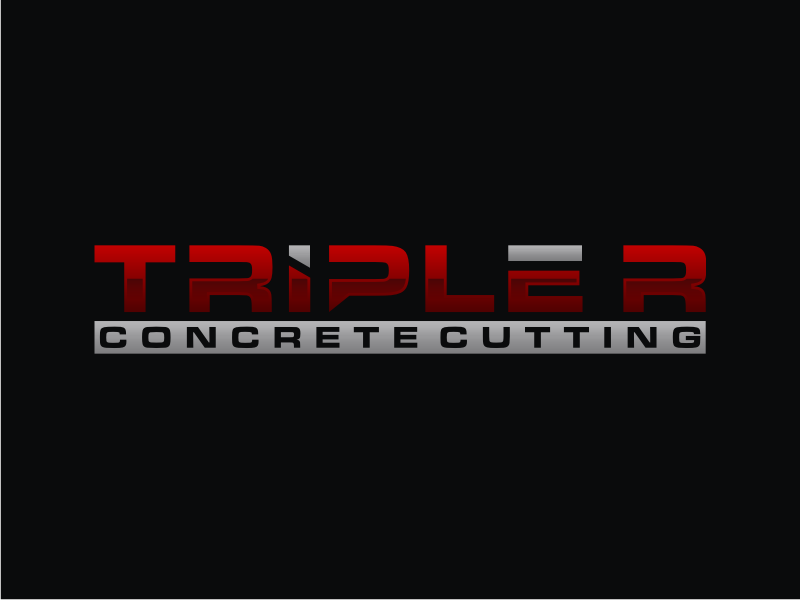 Triple R Concrete Cutting logo design by Artomoro