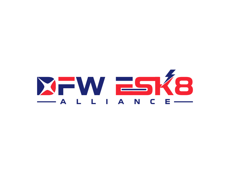 DFW ESK8 Alliance logo design by kopipanas