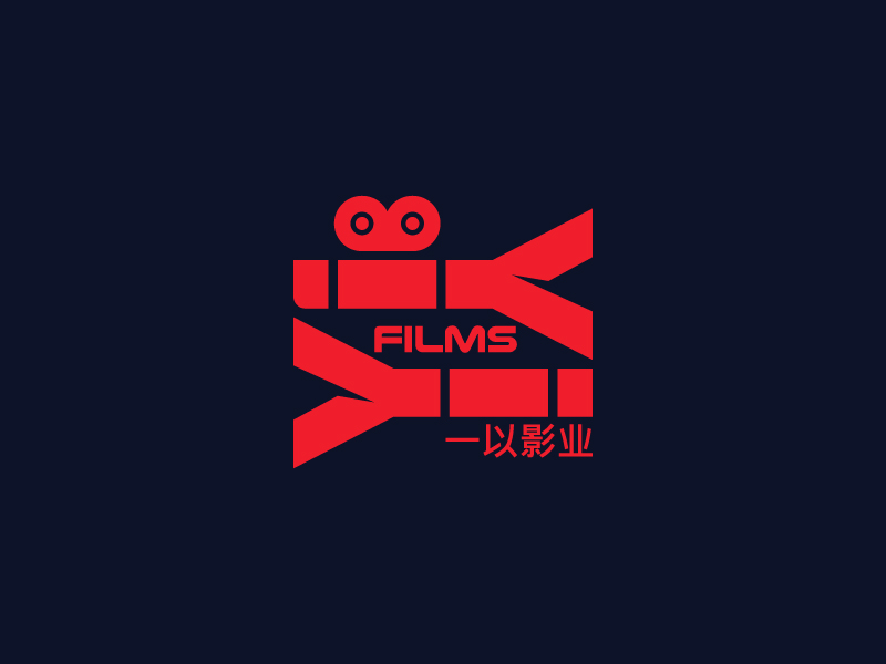 YIYI Films logo design by GETT