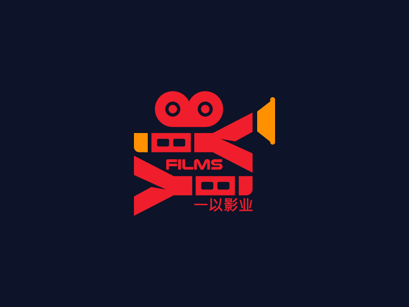 YIYI Films logo design by GETT