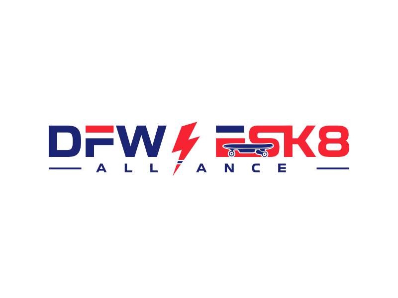 DFW ESK8 Alliance logo design by kopipanas