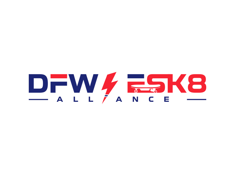 DFW ESK8 Alliance logo design by kopipanas