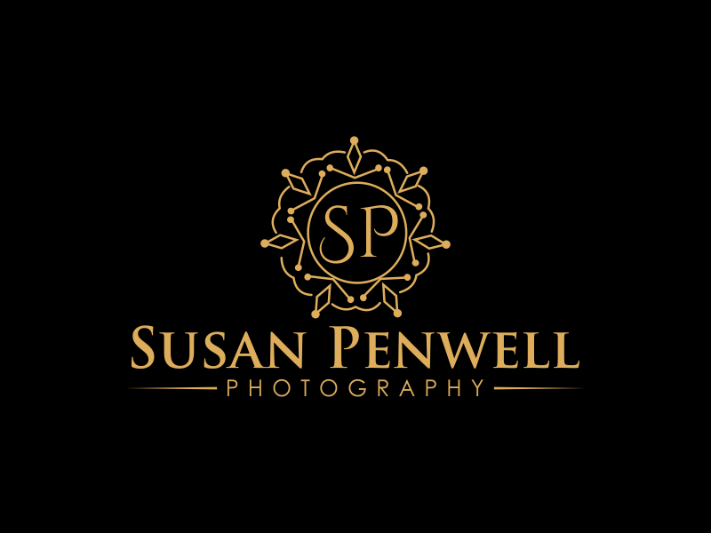 Susan Penwell Photography logo design by Greenlight