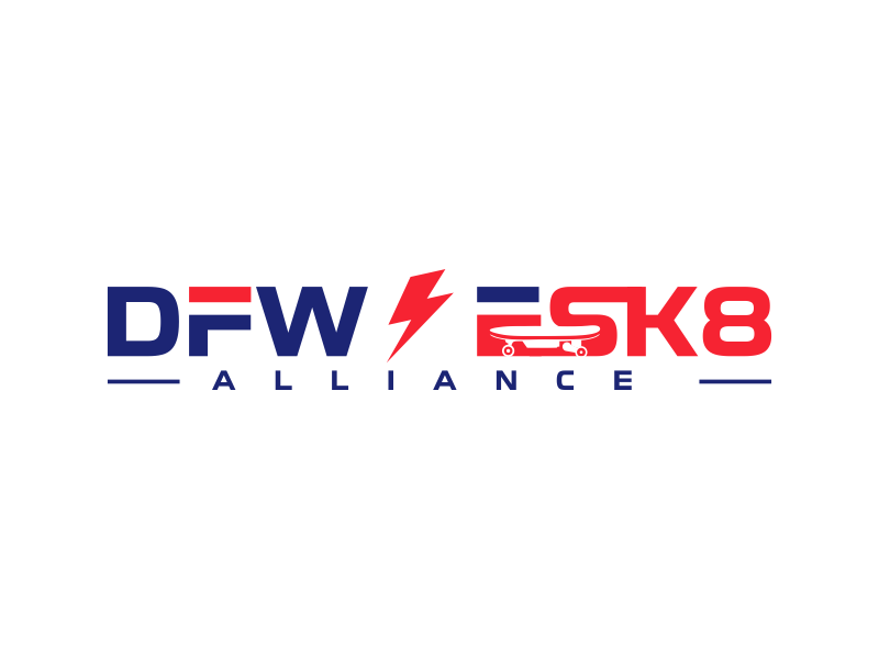 DFW ESK8 Alliance logo design by kopipanas