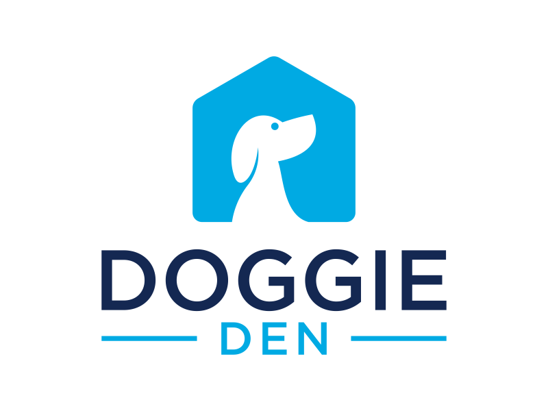 doggie den logo design by Galfine