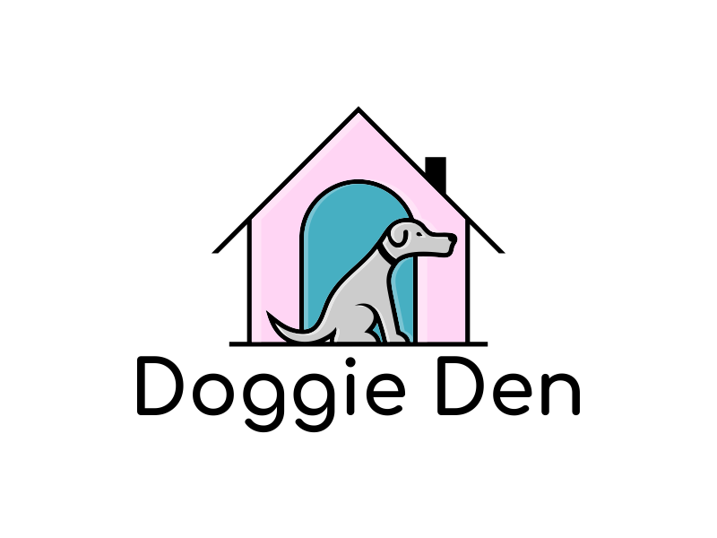 doggie den logo design by HERO_art 86
