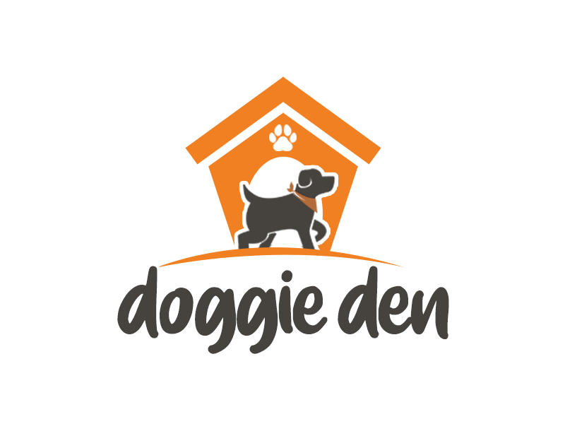 doggie den logo design by kunejo