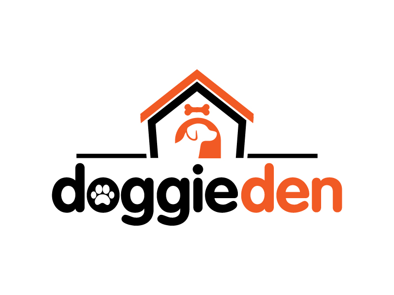 doggie den logo design by jaize
