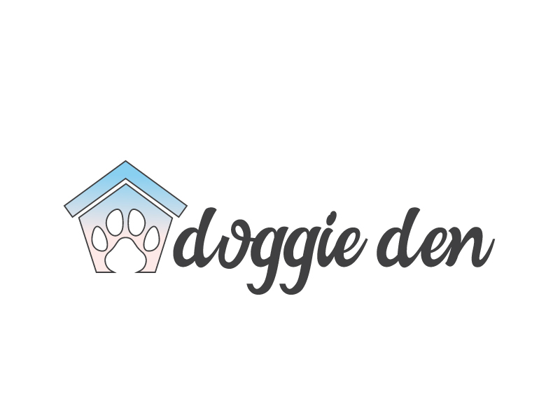 doggie den logo design by xien