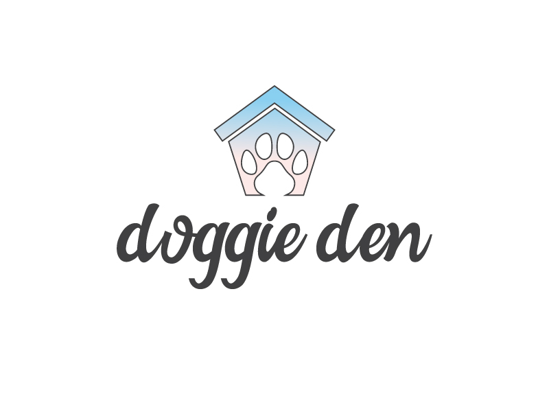 doggie den logo design by xien