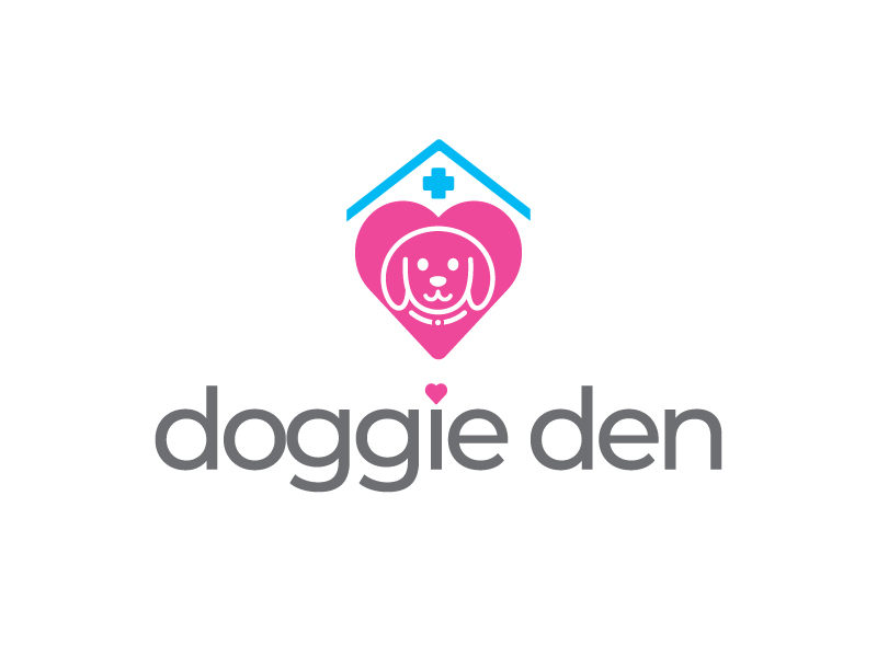 doggie den logo design by yondi