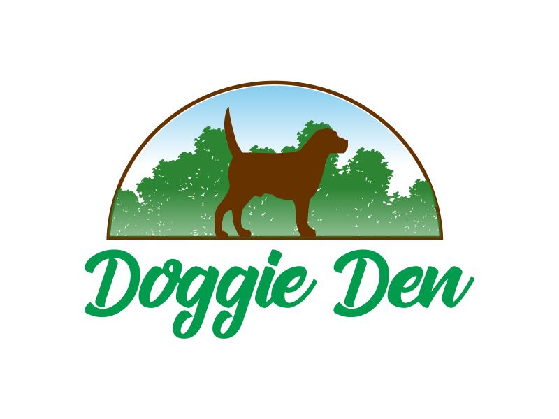 doggie den logo design by Greenlight