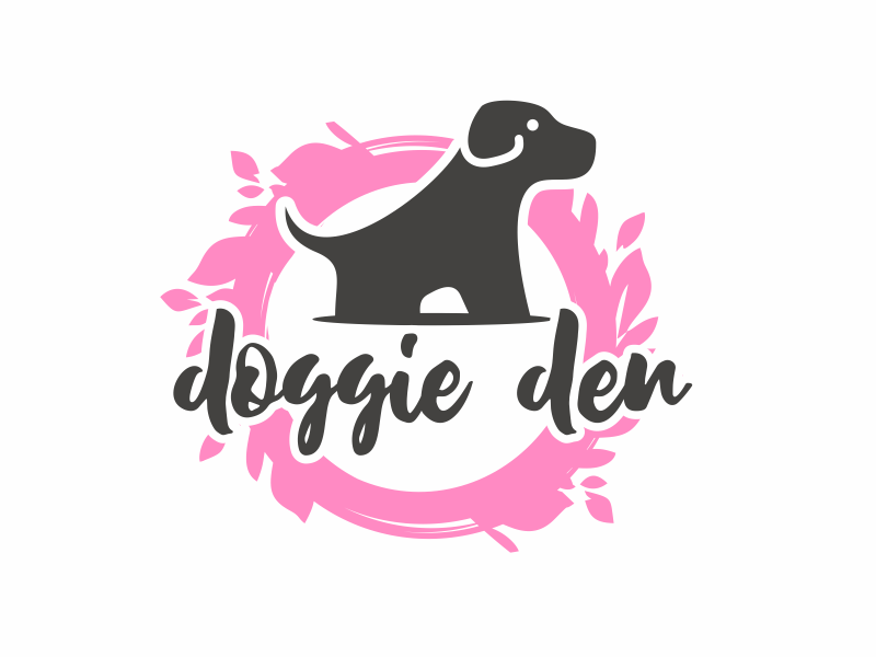 doggie den logo design by serprimero