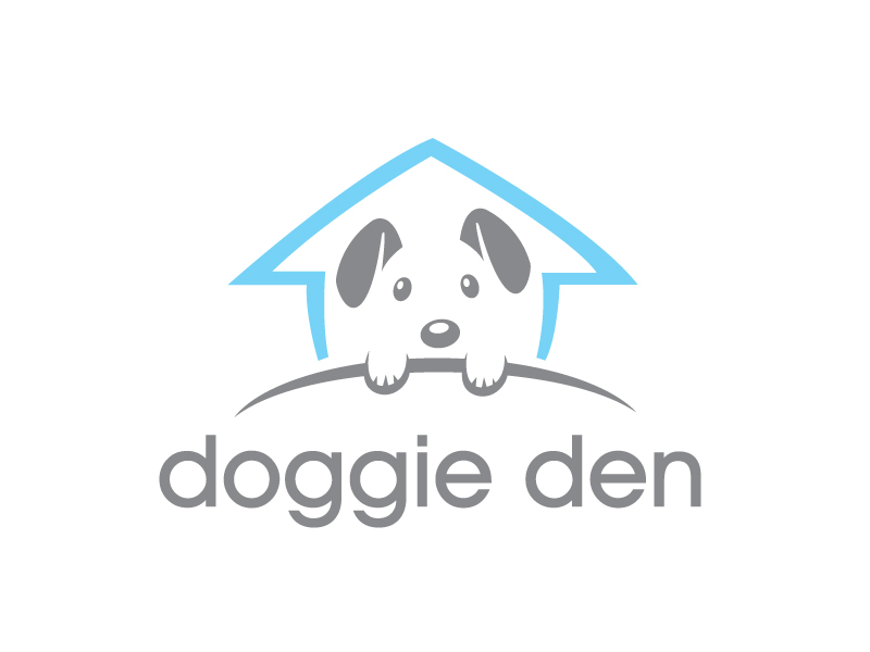 doggie den logo design by Conception