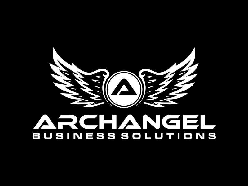 Archangel Business Solutions logo design by GassPoll