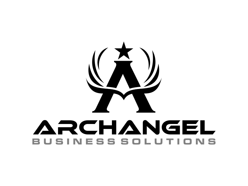 Archangel Business Solutions logo design by GassPoll
