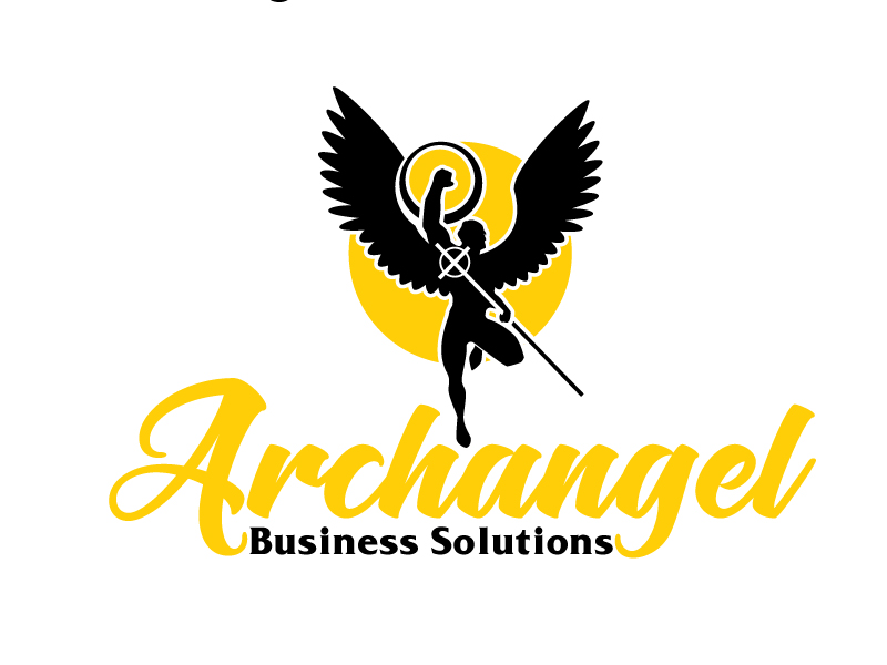 Archangel Business Solutions logo design by ElonStark