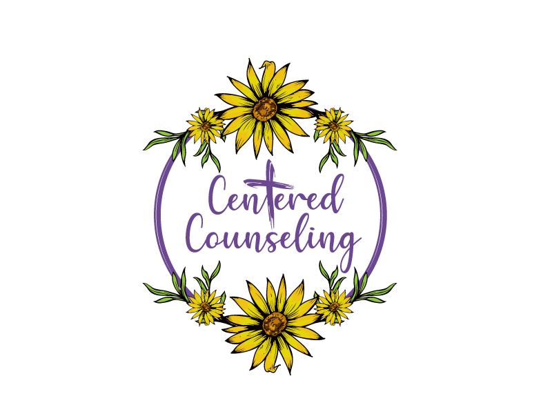 Centered Counseling logo design by bezalel