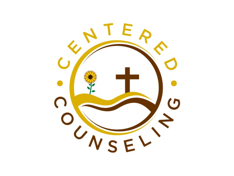 Centered Counseling logo design by Artomoro