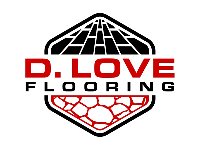 D. Love Flooring logo design by cintoko