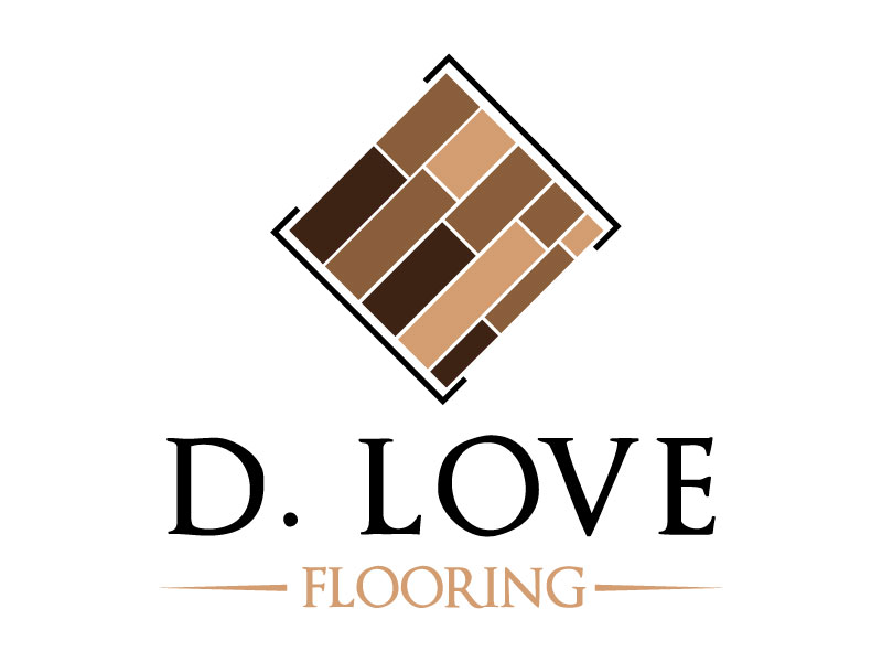 D. Love Flooring logo design by Suvendu