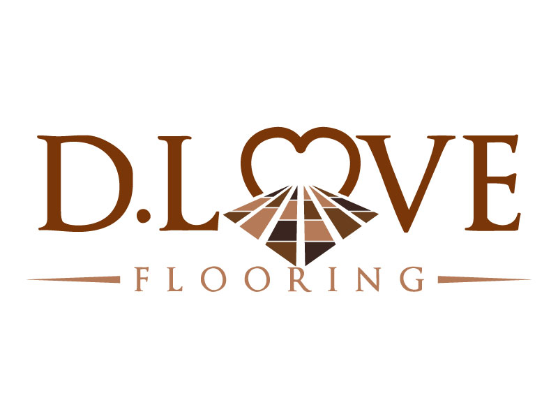 D. Love Flooring logo design by Suvendu