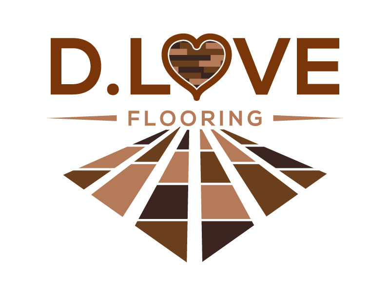 D. Love Flooring logo design by Suvendu