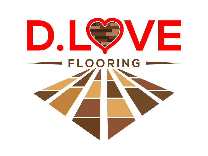 D. Love Flooring logo design by Suvendu