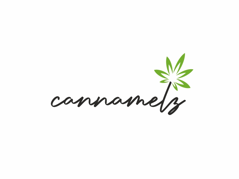 cannamelz logo design by serprimero