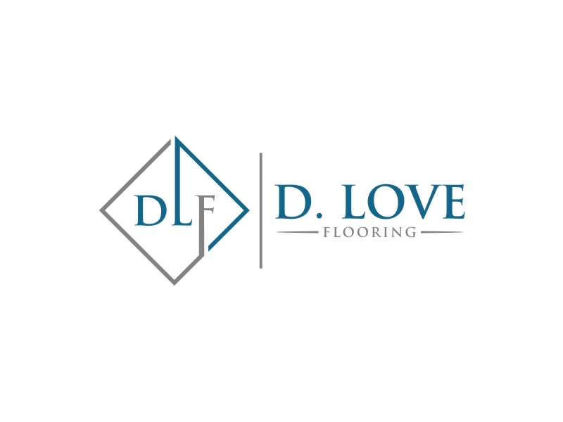D. Love Flooring logo design by ora_creative