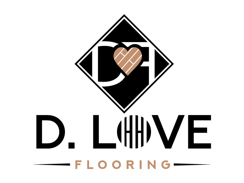 D. Love Flooring logo design by Suvendu