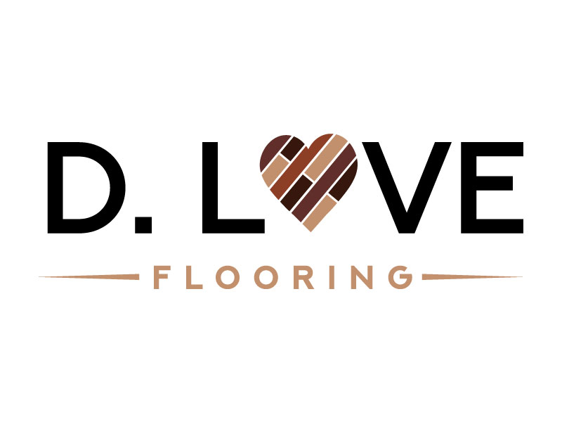 D. Love Flooring logo design by Suvendu