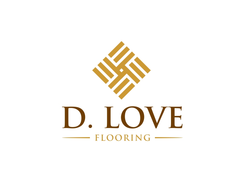 D. Love Flooring logo design by GassPoll